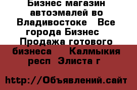 Бизнес магазин автоэмалей во Владивостоке - Все города Бизнес » Продажа готового бизнеса   . Калмыкия респ.,Элиста г.